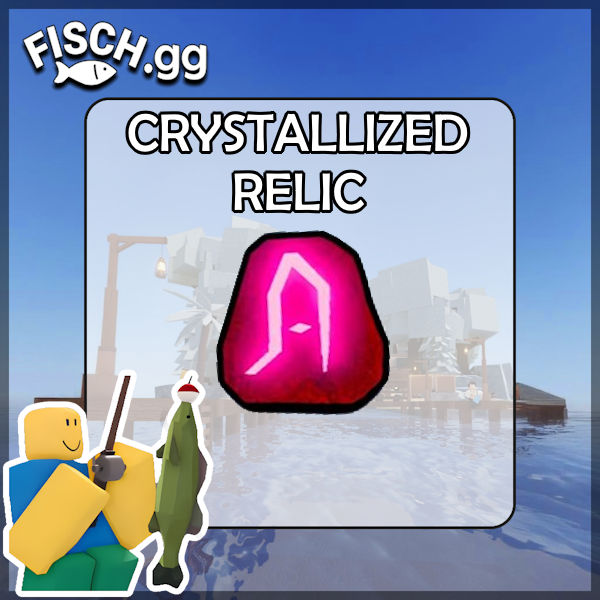 A Crystallized Relic in the popular ROBLOX game Fisch. Sold by the #1 Fisch Shop fisch.gg!