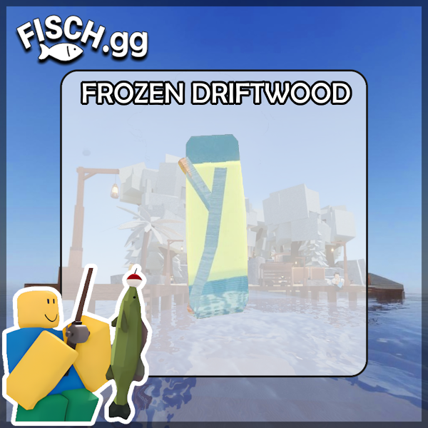 Frozen Driftwood in the popular ROBLOX game Fisch. Sold by the #1 Fisch Shop fisch.gg!