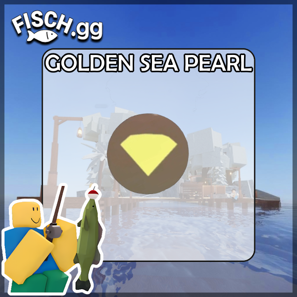 The Golden Sea Pearl Fish in the popular ROBLOX game Fisch. Sold by the #1 Fisch Shop fisch.gg!