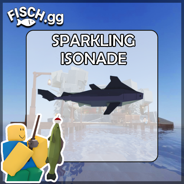 The Sparkling Isonade Fish in the popular ROBLOX game Fisch. Sold by the #1 Fisch Shop fisch.gg!