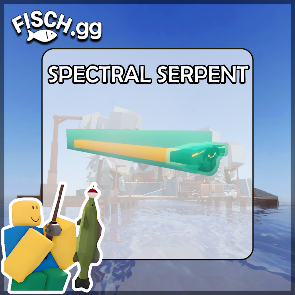 The Spectral Serpent Fish in the popular ROBLOX game Fisch. Sold by the #1 Fisch Shop fisch.gg!